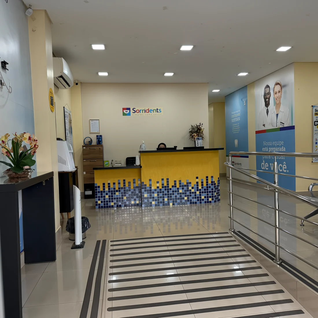 Recepção da Sorridents Novo Horizonte